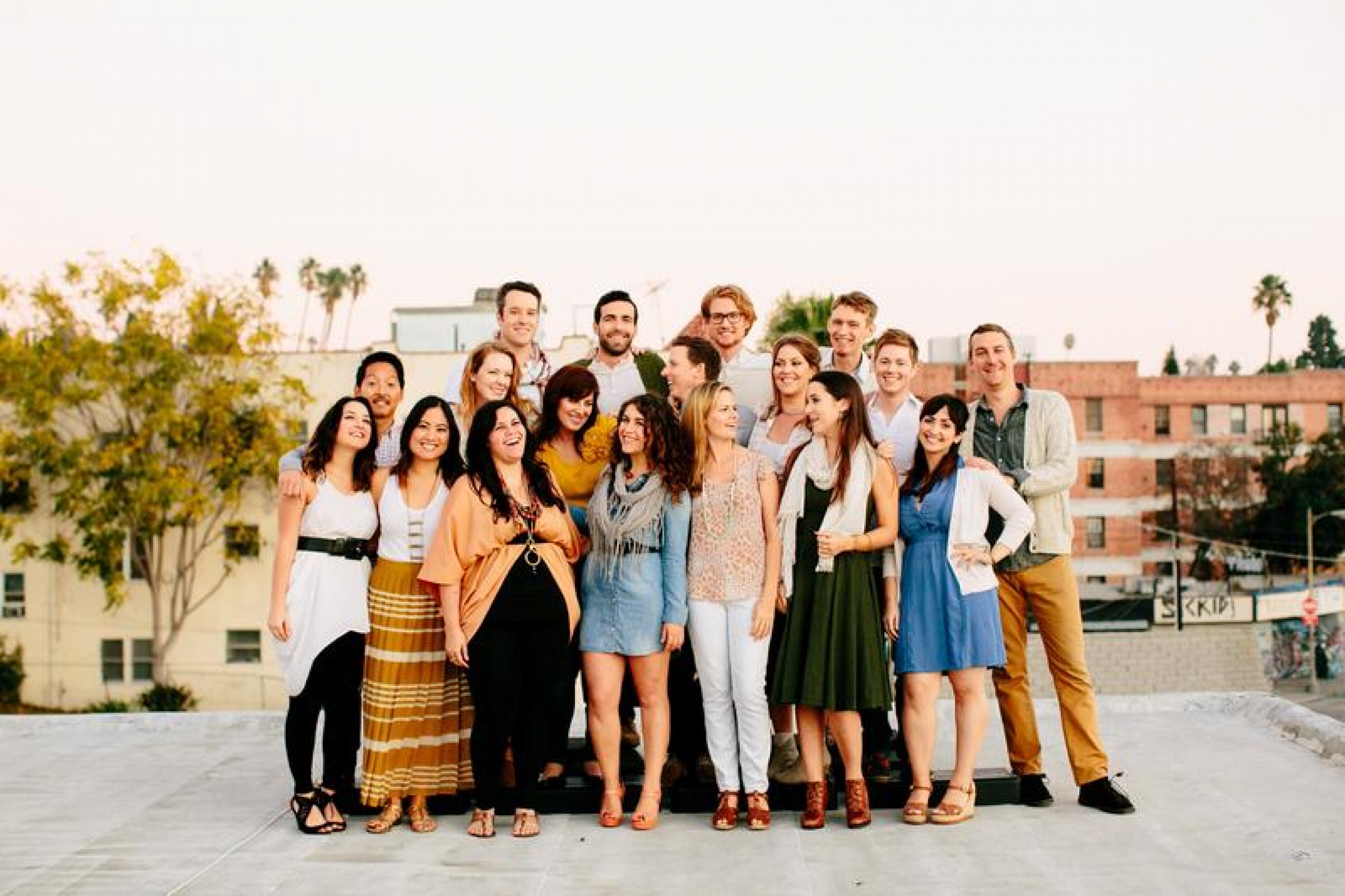 The members of The Silver Lake Chorus. The members of The Silver Lake Chorus.