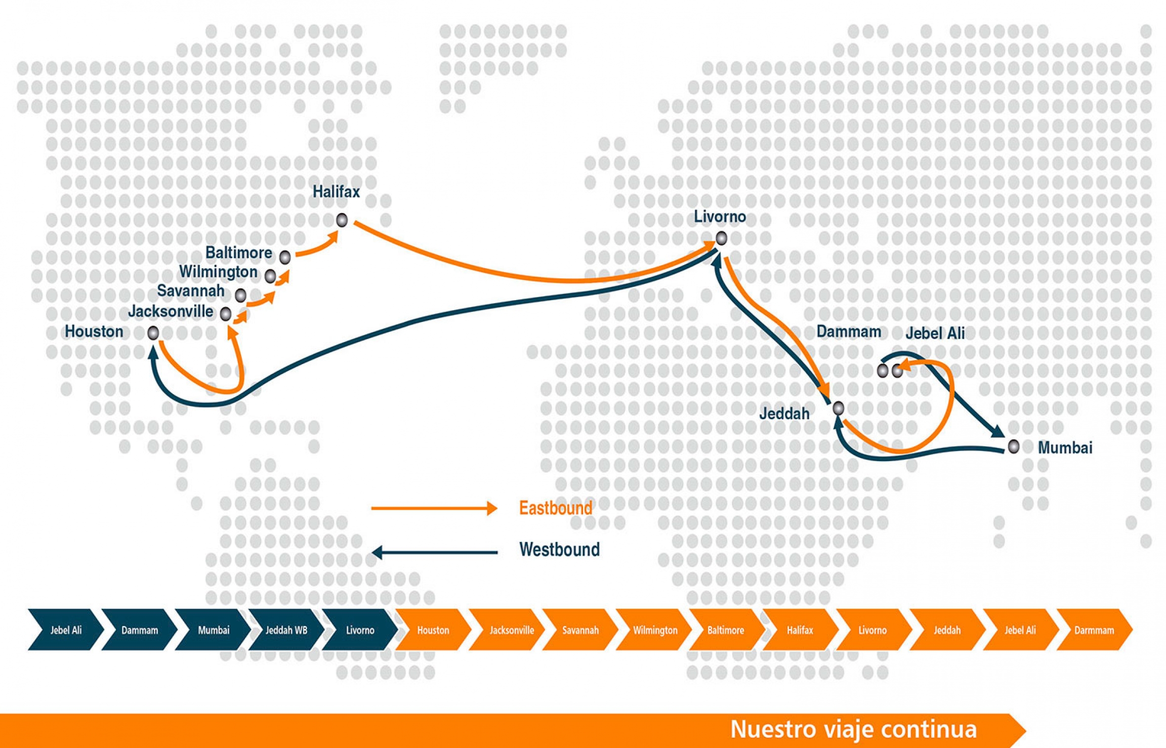 Screen shot of Bahri western route, from Cils website. Screen shot of Bahri western route, from Cils website.