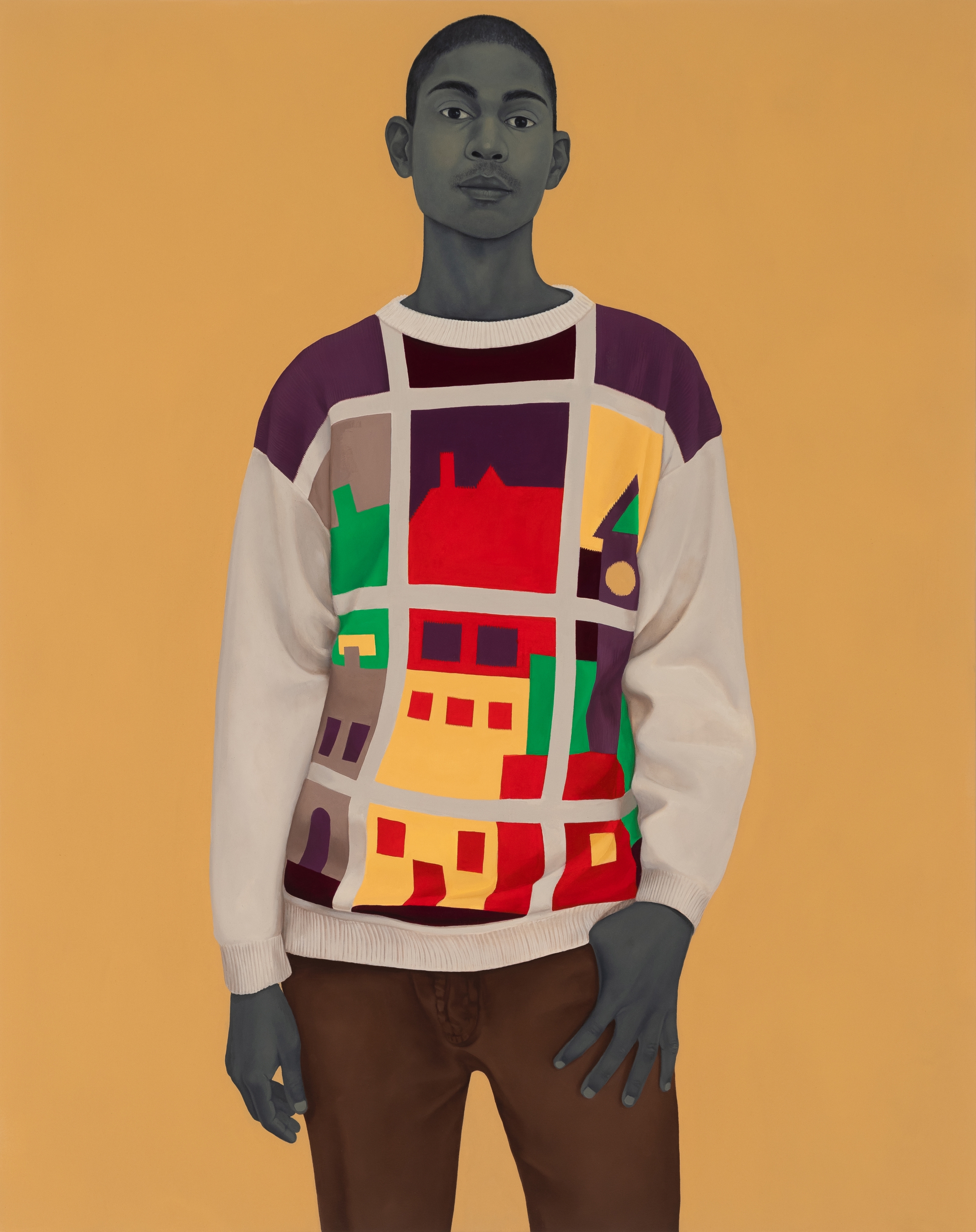 “A single man in possession of a good fortune,” 2019, copyright Amy Sherald. “A single man in possession of a good fortune,” 2019, copyright Amy Sherald.