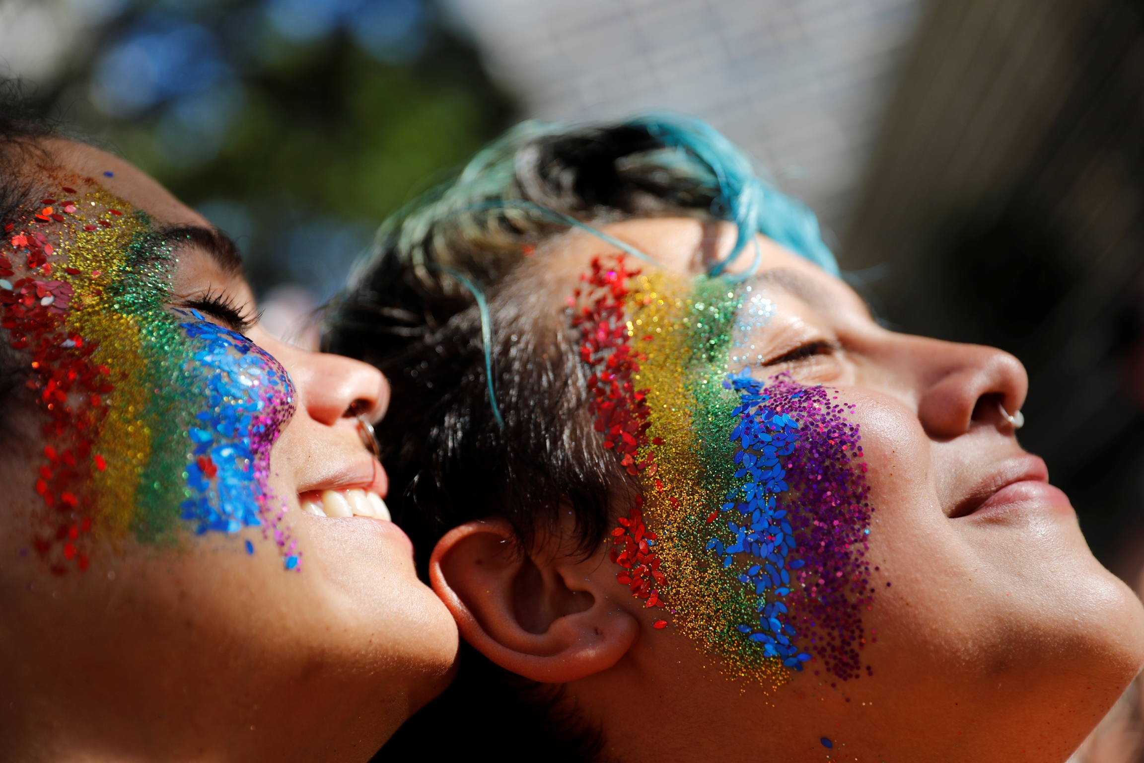 Revellers participate in the Gay Pride parade in Sao Paulo, Brazil, June 23, 2019. President Jair Bolsonaro has said sexual health education can change children's sexual orientations. Revellers participate in the Gay Pride parade in Sao Paulo, Brazil, June 23, 2019. President Jair Bolsonaro has said sexual health education can change children's sexual orientations.
