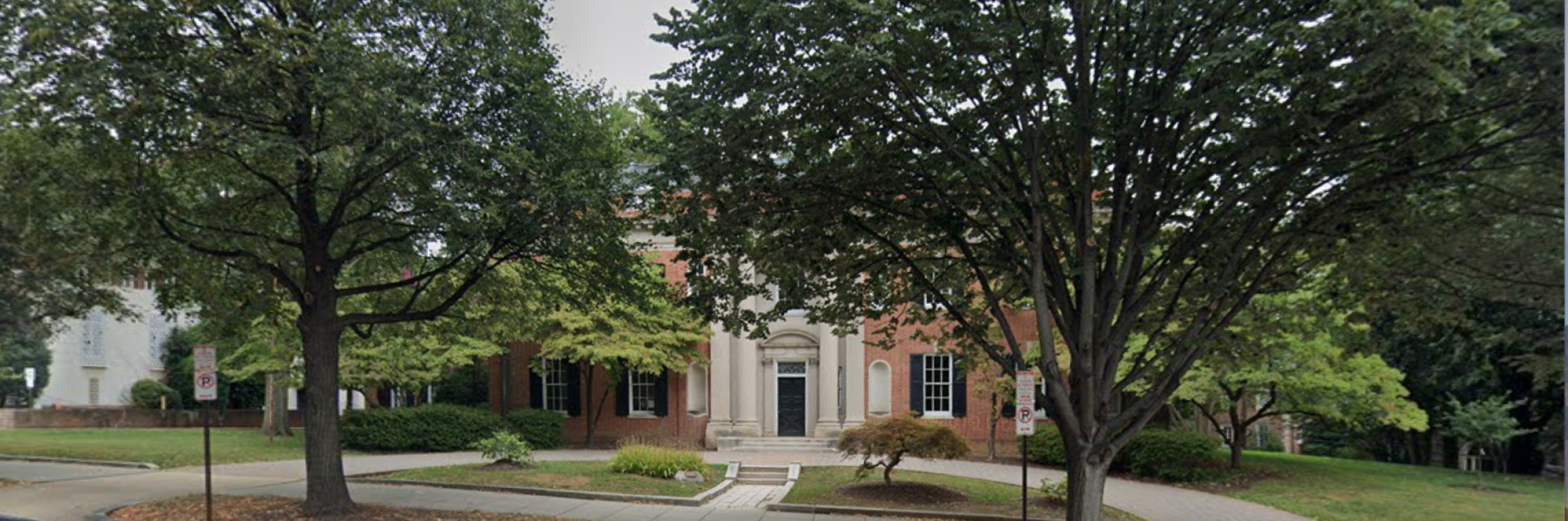 The former Iranian ambassador's residence in Washington, DC, has been empty for a long time.