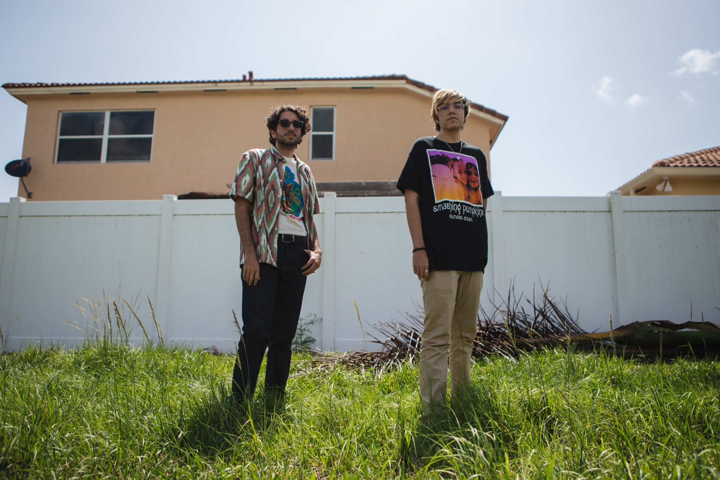 Tristan, left, and Jacob Cuenca in their neighborhood in Homestead, Florida, on May 21, 2020. Tristan, left, and Jacob Cuenca in their neighborhood in Homestead, Florida, on May 21, 2020.