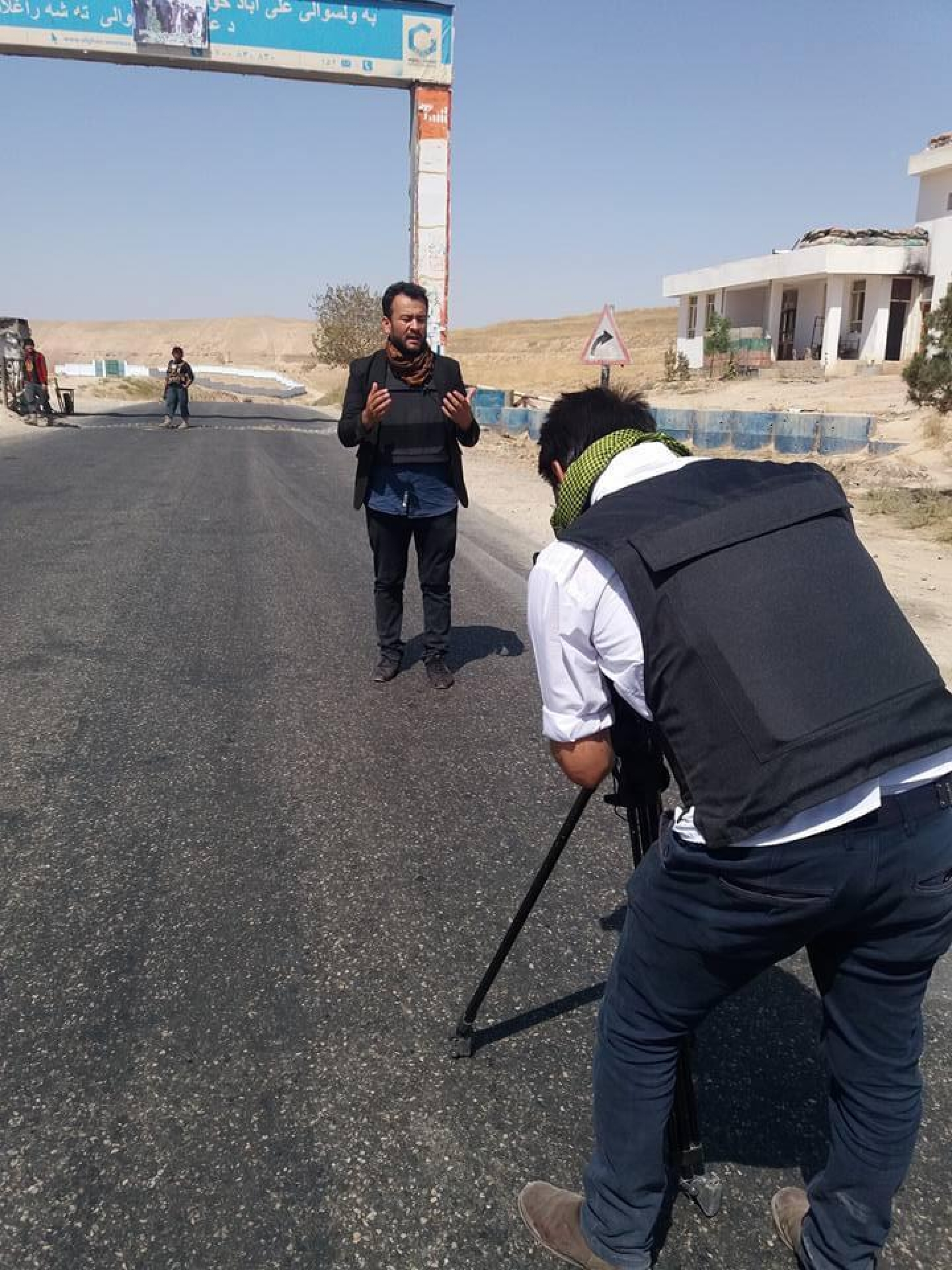 Nusrat Parsa, a 32-year-old Afghan journalist has been targeted for his work. Nusrat Parsa, a 32-year-old Afghan journalist has been targeted for his work.