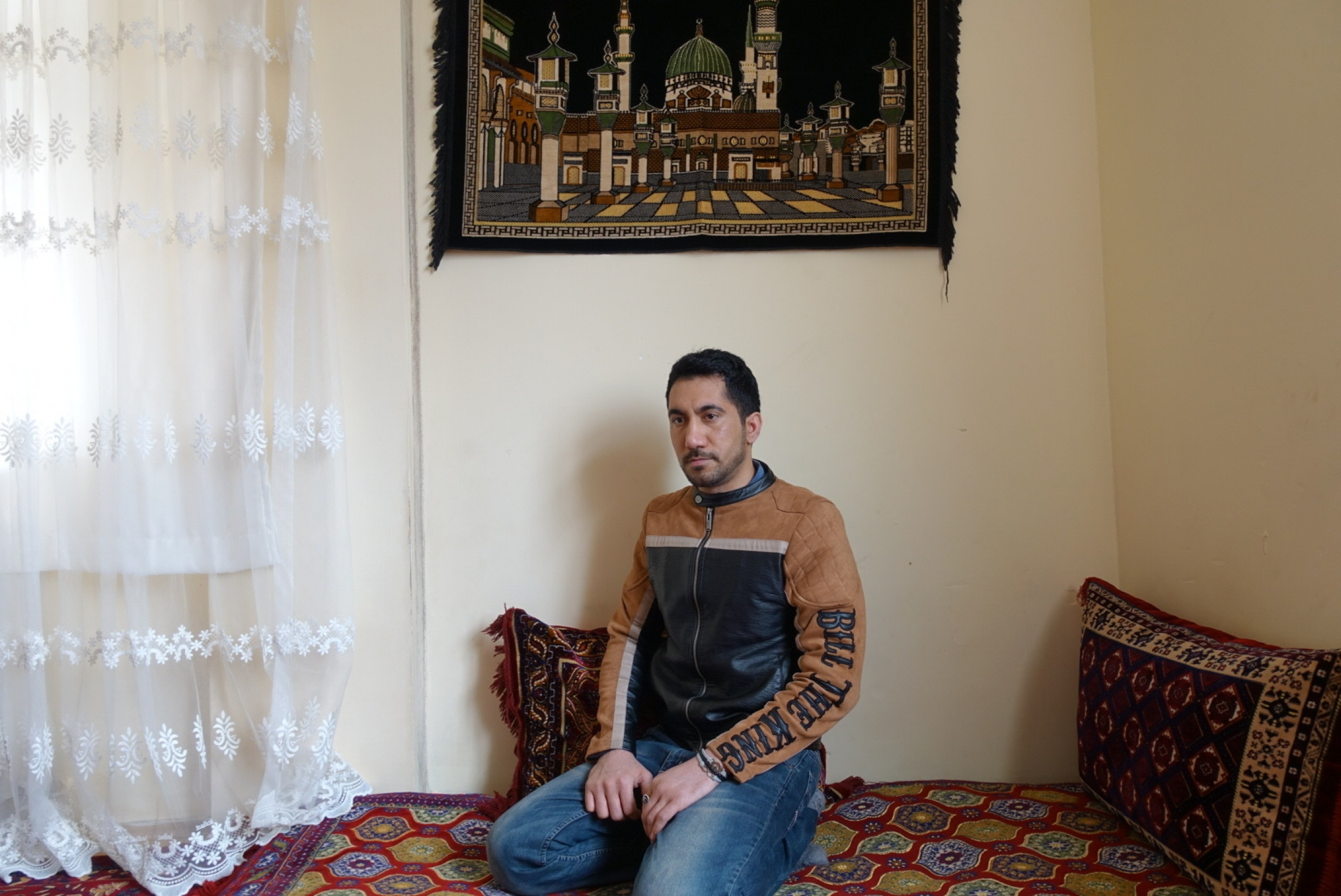 Jamil, 25, worked as a tailor in Afghanistan. But the Taliban threatened him because he made clothes for women as well as men. Jamil, 25, worked as a tailor in Afghanistan. But the Taliban threatened him because he made clothes for women as well as men.