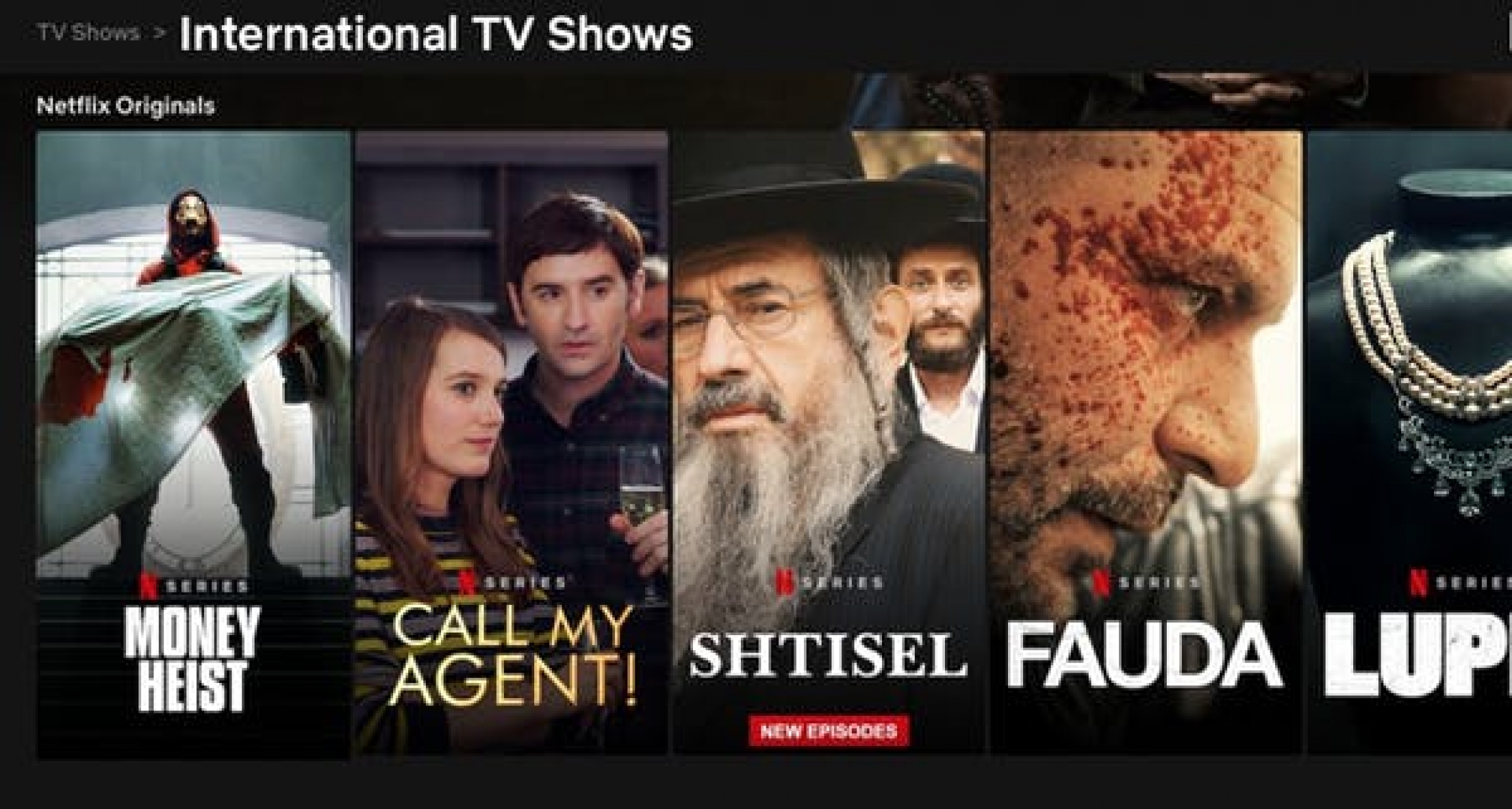 A snippet of Netflix’s international lineup on April 2, 2021. A snippet of Netflix’s international lineup on April 2, 2021.