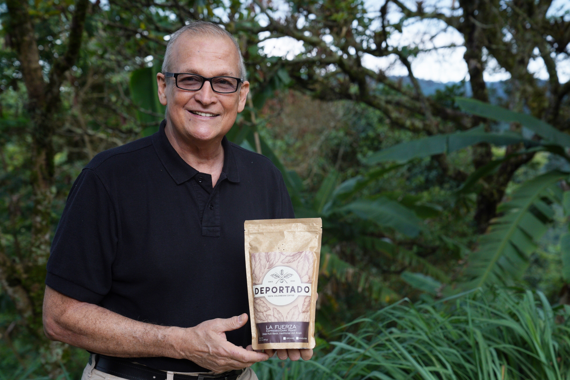 In April, Deportado Coffee exported its first batch of coffee to the United States. Mauricio Zuñiga hopes the brand will spark conversations on immigration reform. In April, Deportado Coffee exported its first batch of coffee to the United States. Mauricio Zuñiga hopes the brand will spark conversations on immigration reform.