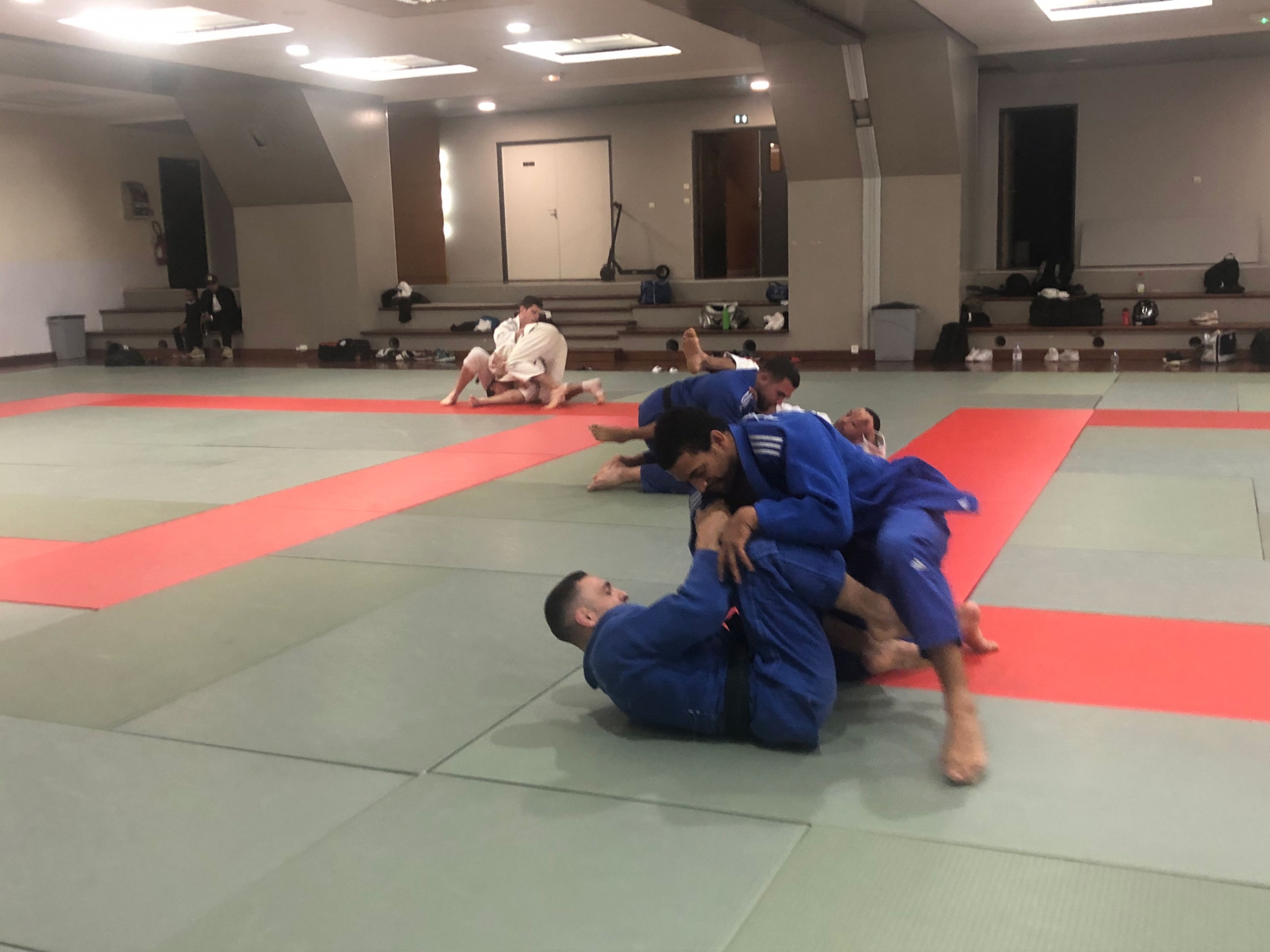 A judo training center on the southern edge of Paris is packed, even though it’s the start of the summer holiday season. A judo training center on the southern edge of Paris is packed, even though it’s the start of the summer holiday season.