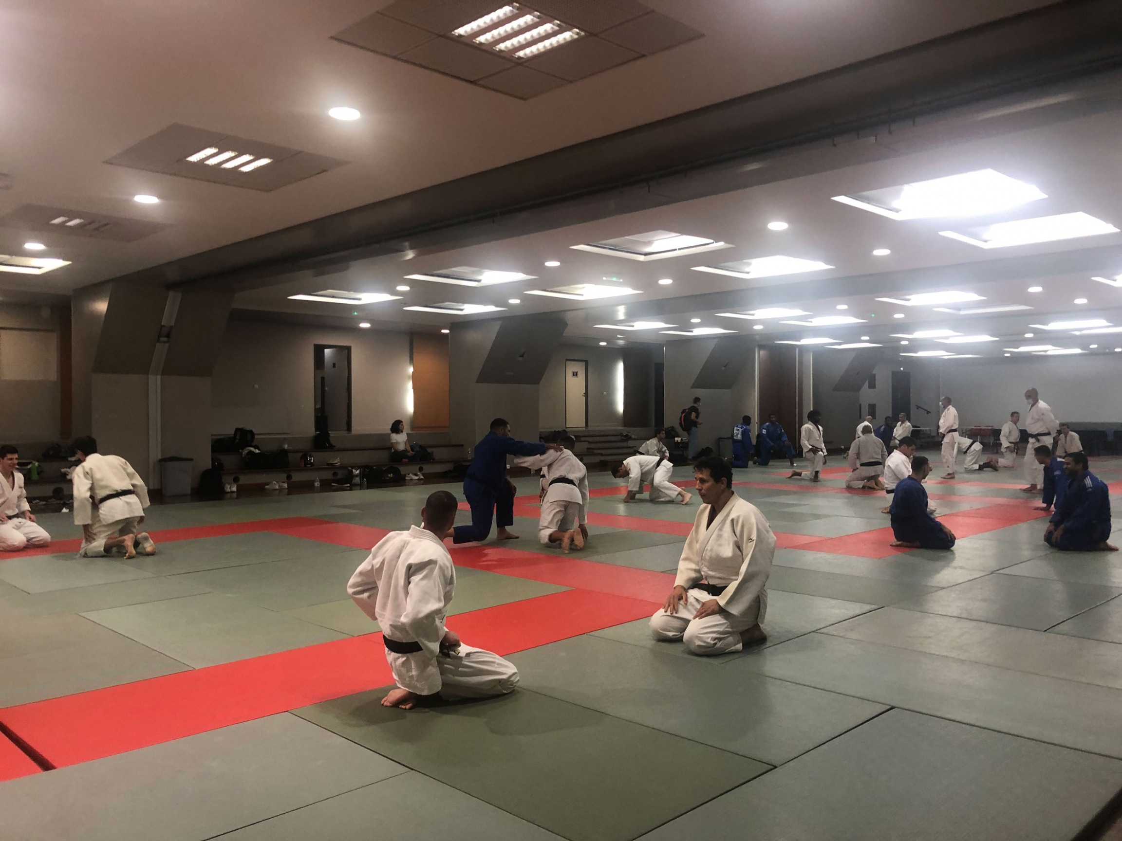A judo training center on the southern edge of Paris is packed, even though it’s the start of the summer holiday season. A judo training center on the southern edge of Paris is packed, even though it’s the start of the summer holiday season.