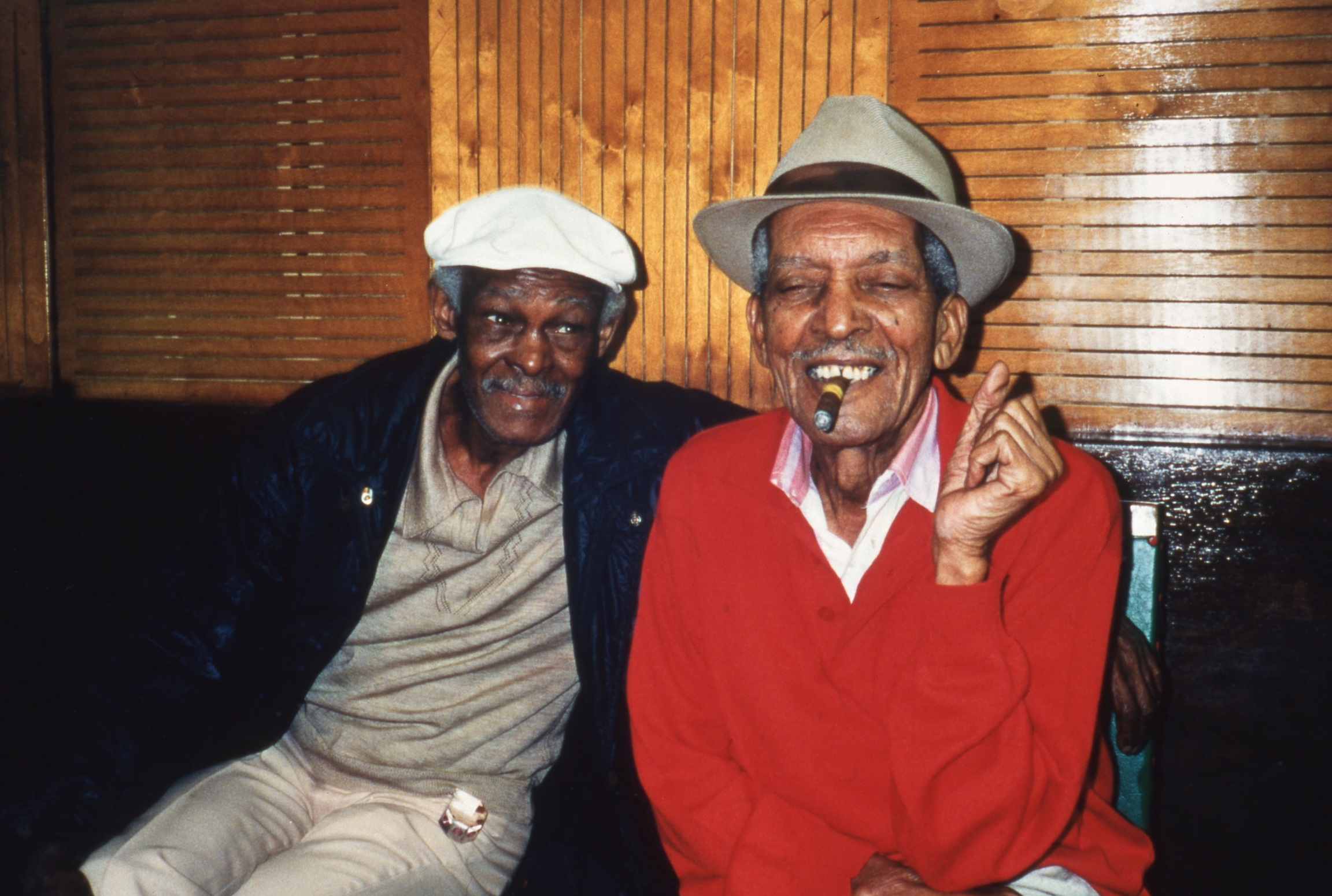 Ibrahim Ferrer and Compay Segundo. Ibrahim Ferrer and Compay Segundo.