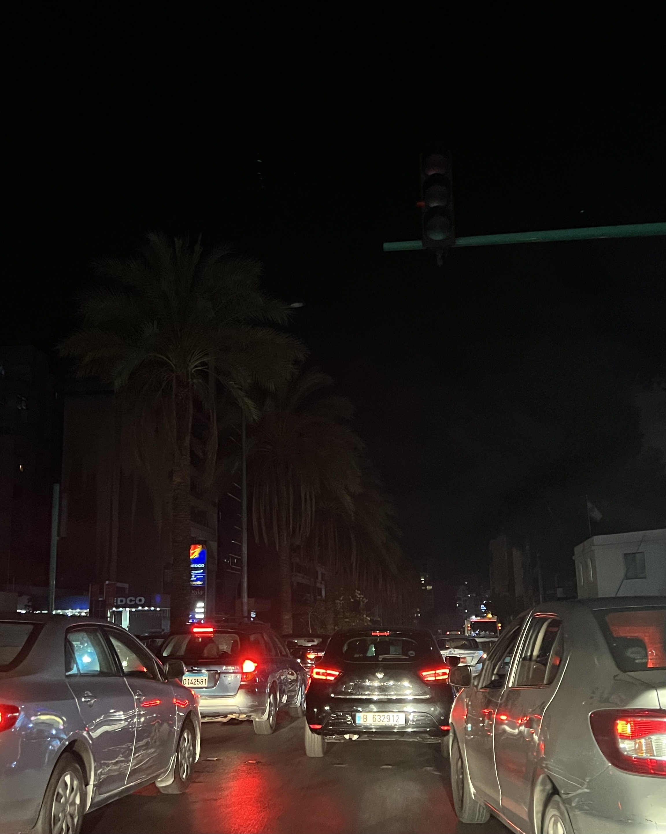 Lebanon’s capital, Beirut, plunges in darkness at night. Most street lamps and traffic lights don’t operate because of the electricity crisis. Lebanon’s capital, Beirut, plunges in darkness at night. Most street lamps and traffic lights don’t operate because of the electricity crisis.