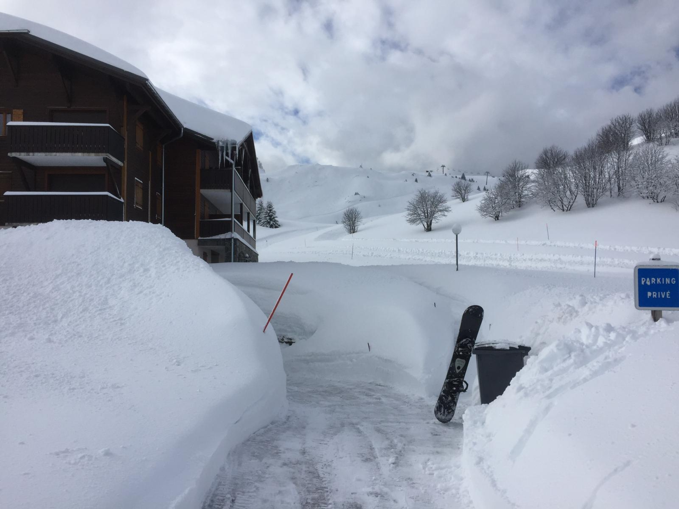 snow-covered mountain