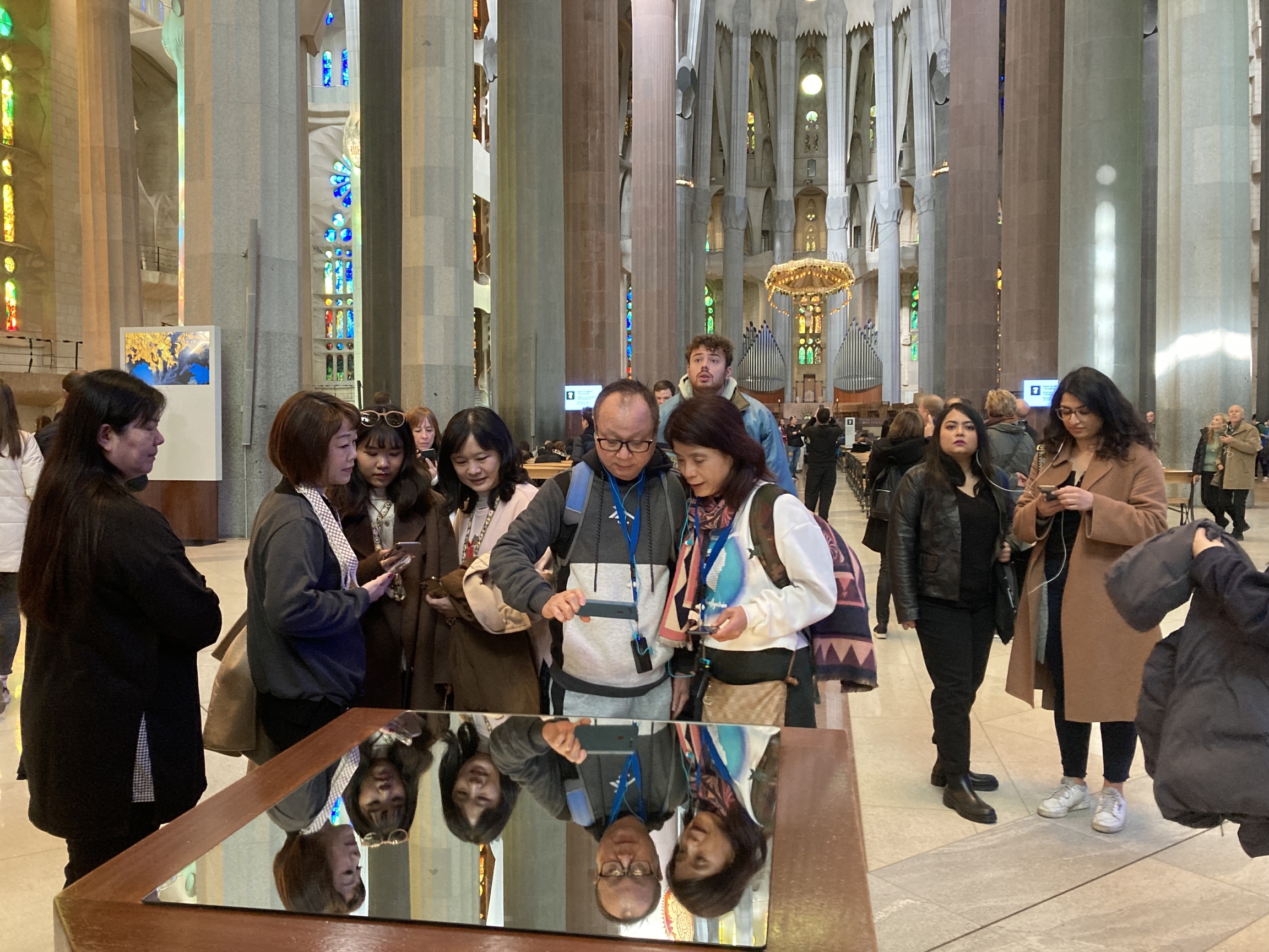inside the basilica 