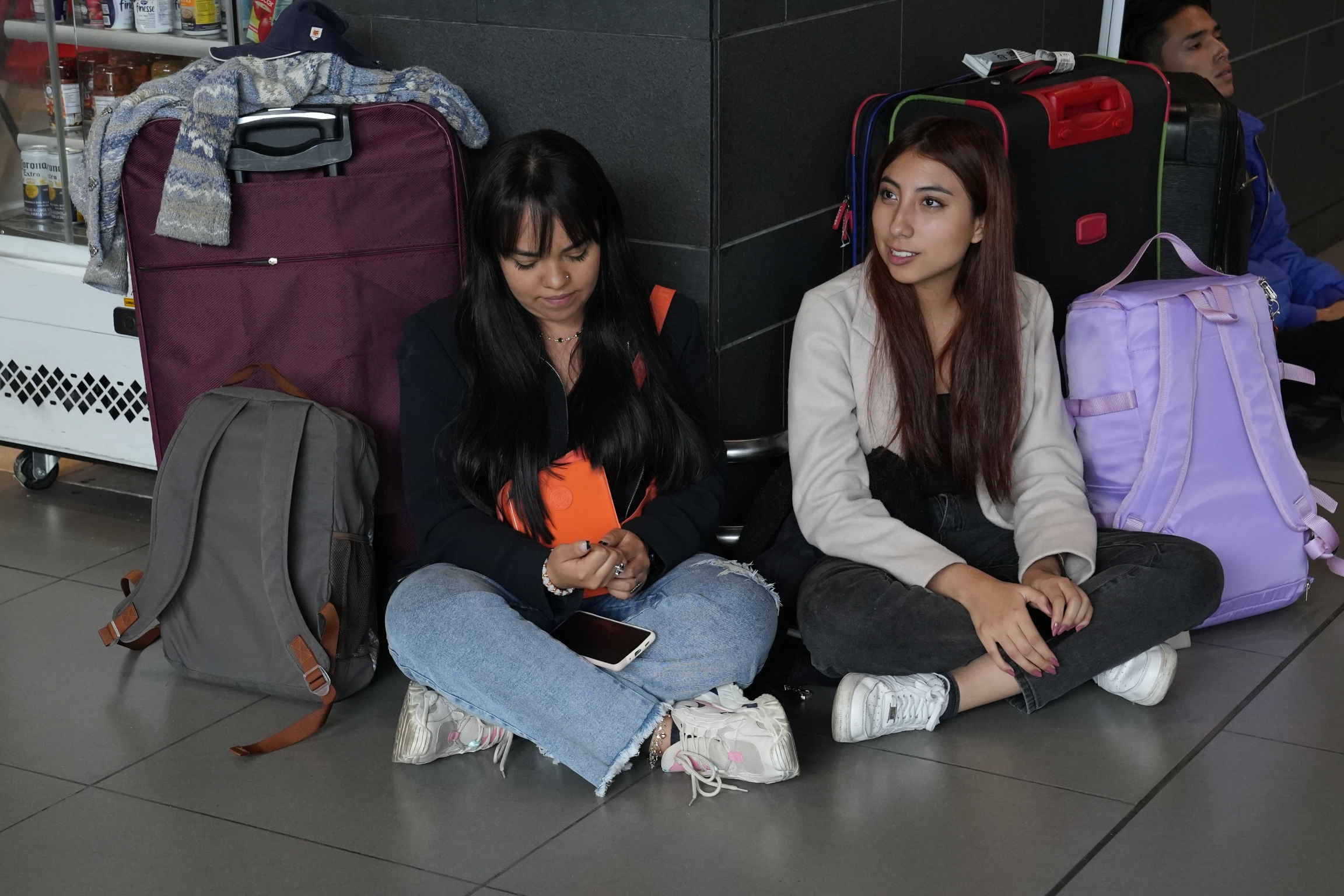 people on the floor 