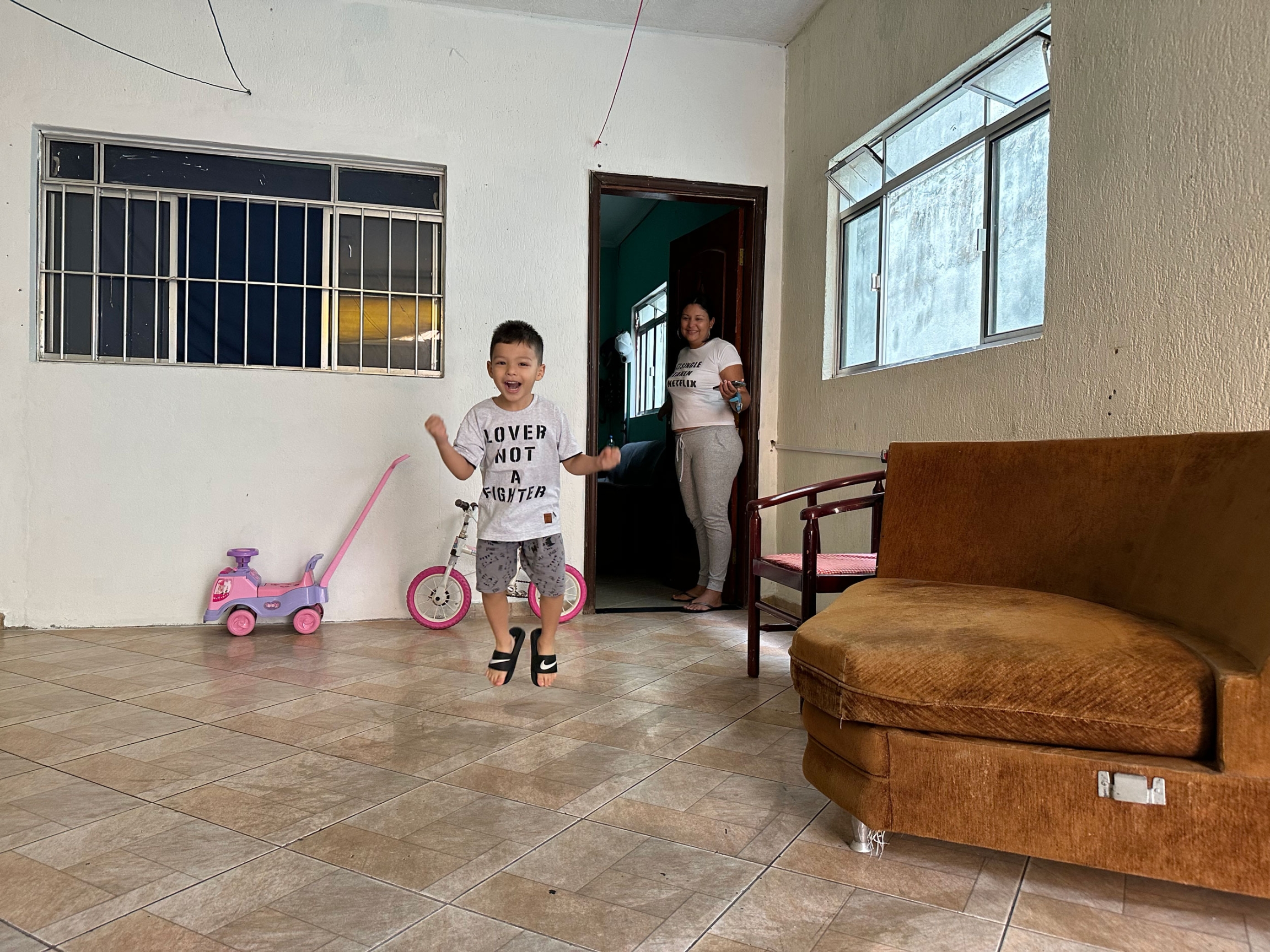 Calcurian has been unemployed since last year, so they are planning on moving to a small city in the southern state of Santa Catarina in April. 