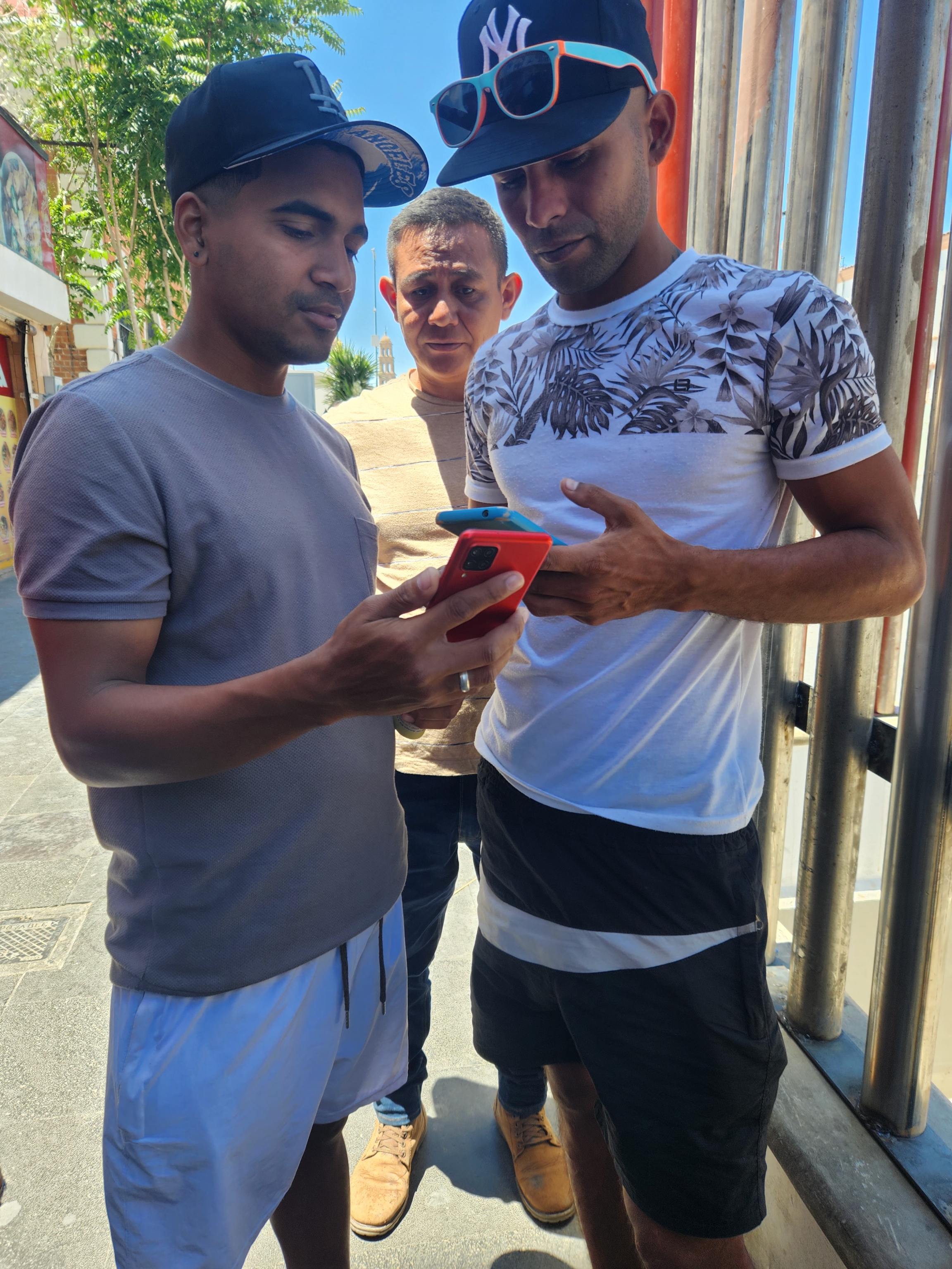 two men