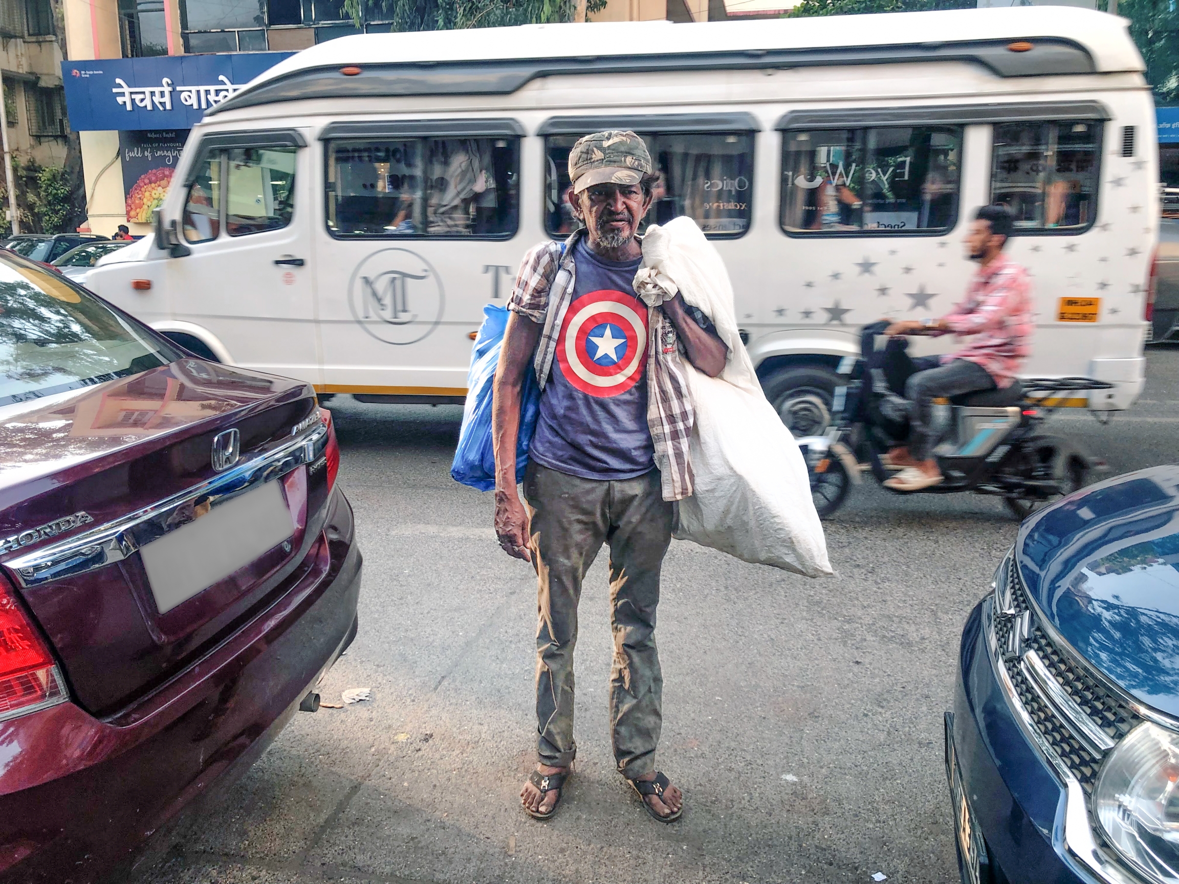 man with bag 