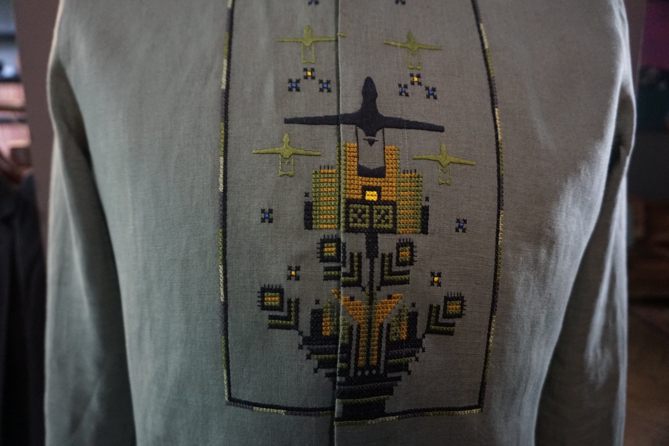 shirt embroidery