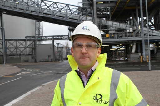 Andy Koss, Drax power CEO 