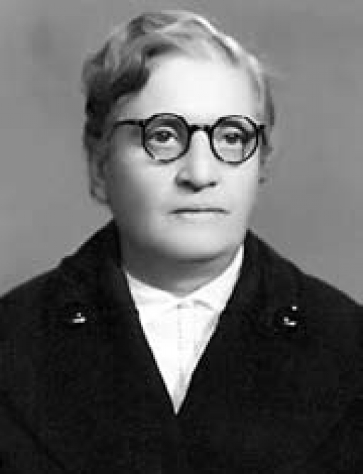 Nakiye Elgün A black and white portrait of Nakiye Elgün