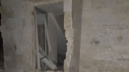 A bombed house in Idlib, Syria. A bombed house in Idlib, Syria.