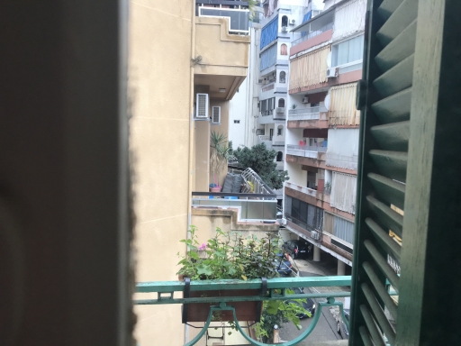 The view from a typical apartment in Lebanon, where many migrant domestic workers are confined to their employers’ home. A typical apartment view setting