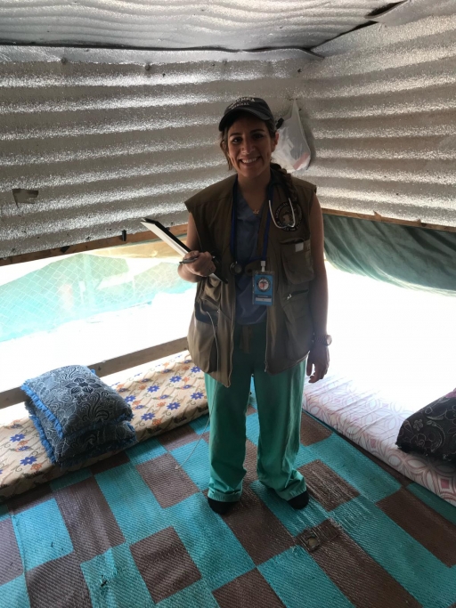 Dr. Sasha Fahme decided to return to New York City from Beirut in March. Dr. Sasha Fahme decided to return to New York City from Beirut in March.
