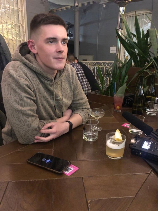 Yevheh Martynenko, a university student studying history in Kyiv, saw his relationship of two years end last spring, after his girlfriend moved away.