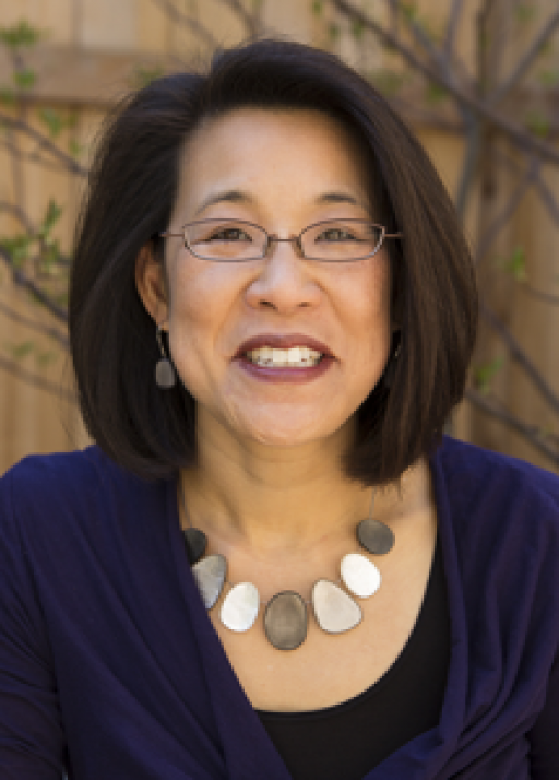 Woman smiling