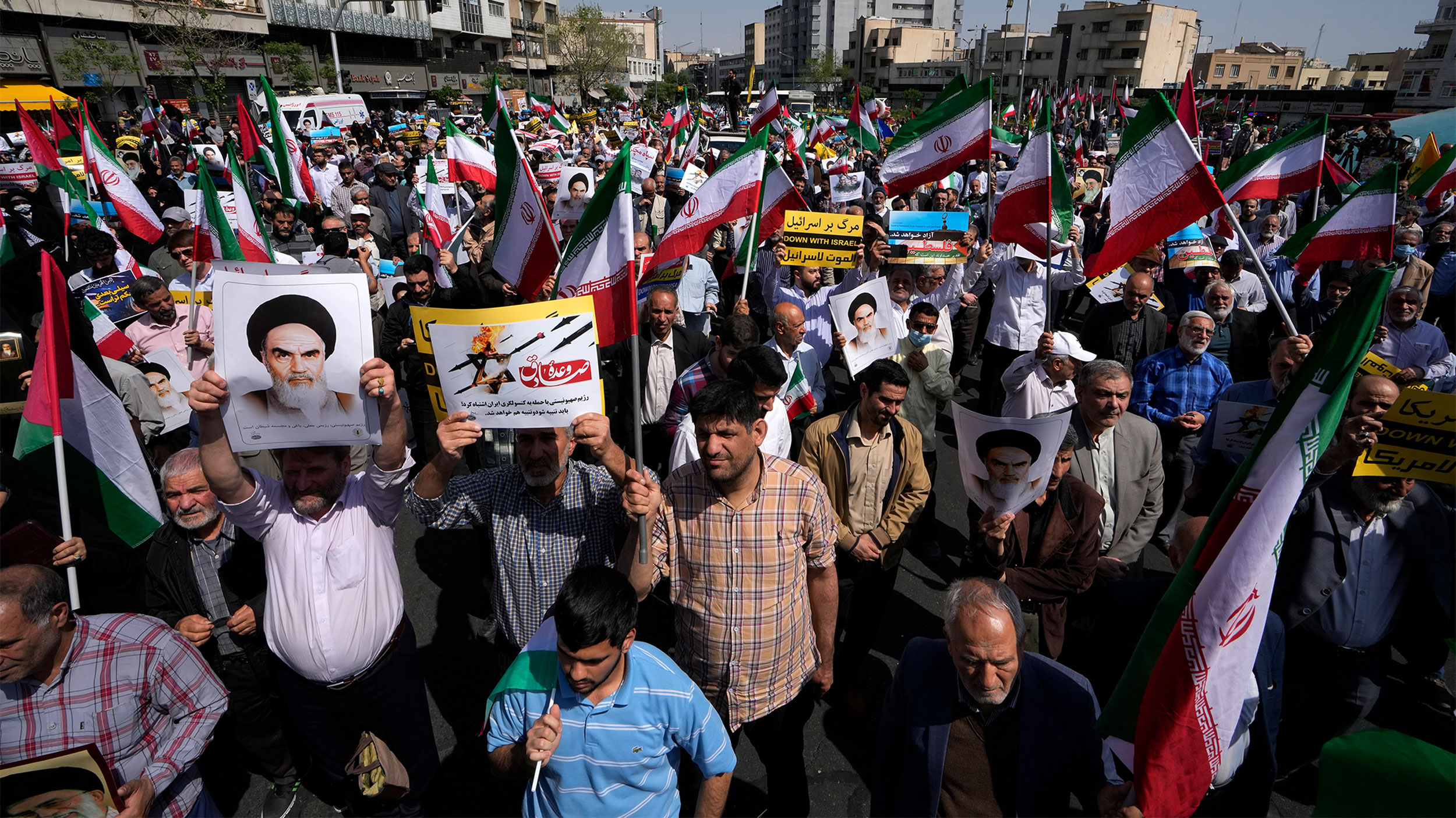 US urges restraint and deescalation as Israel and Iran trade attacks ...