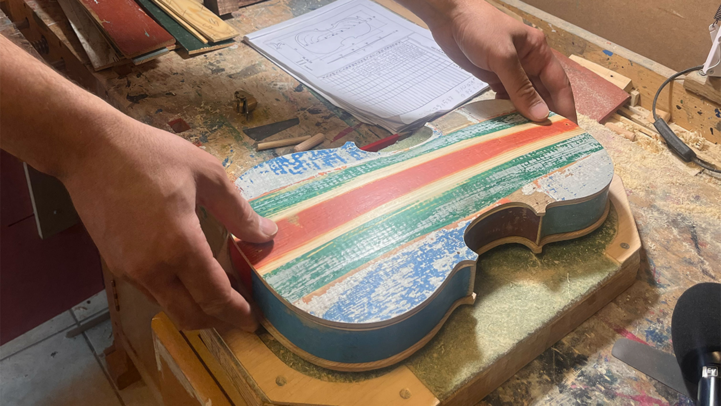 From shipwreck to symphony: Prisoners in Italy turn migrant boats into violins