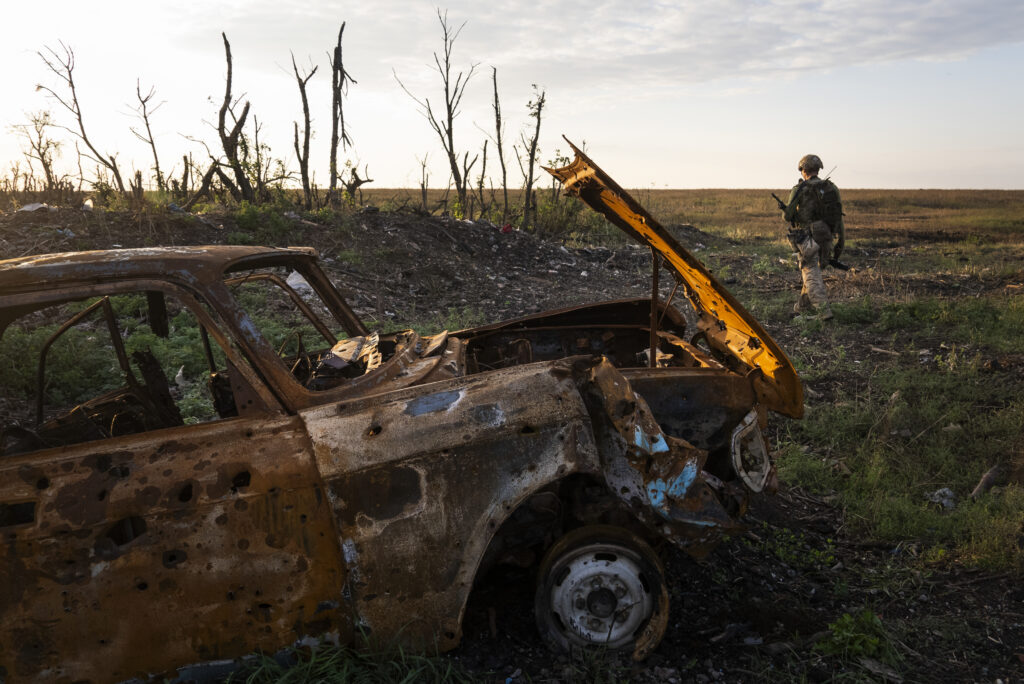 New film shows reality on the ground as Ukrainians battle for the village of Andriivka 