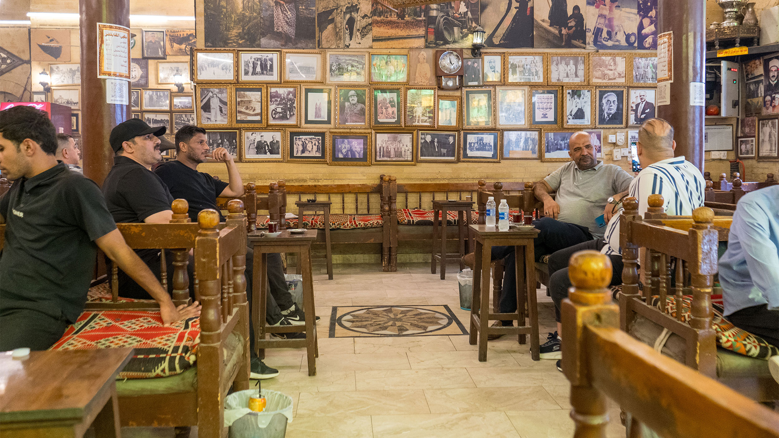 An afternoon at the iconic Martyrs’ Café in Baghdad