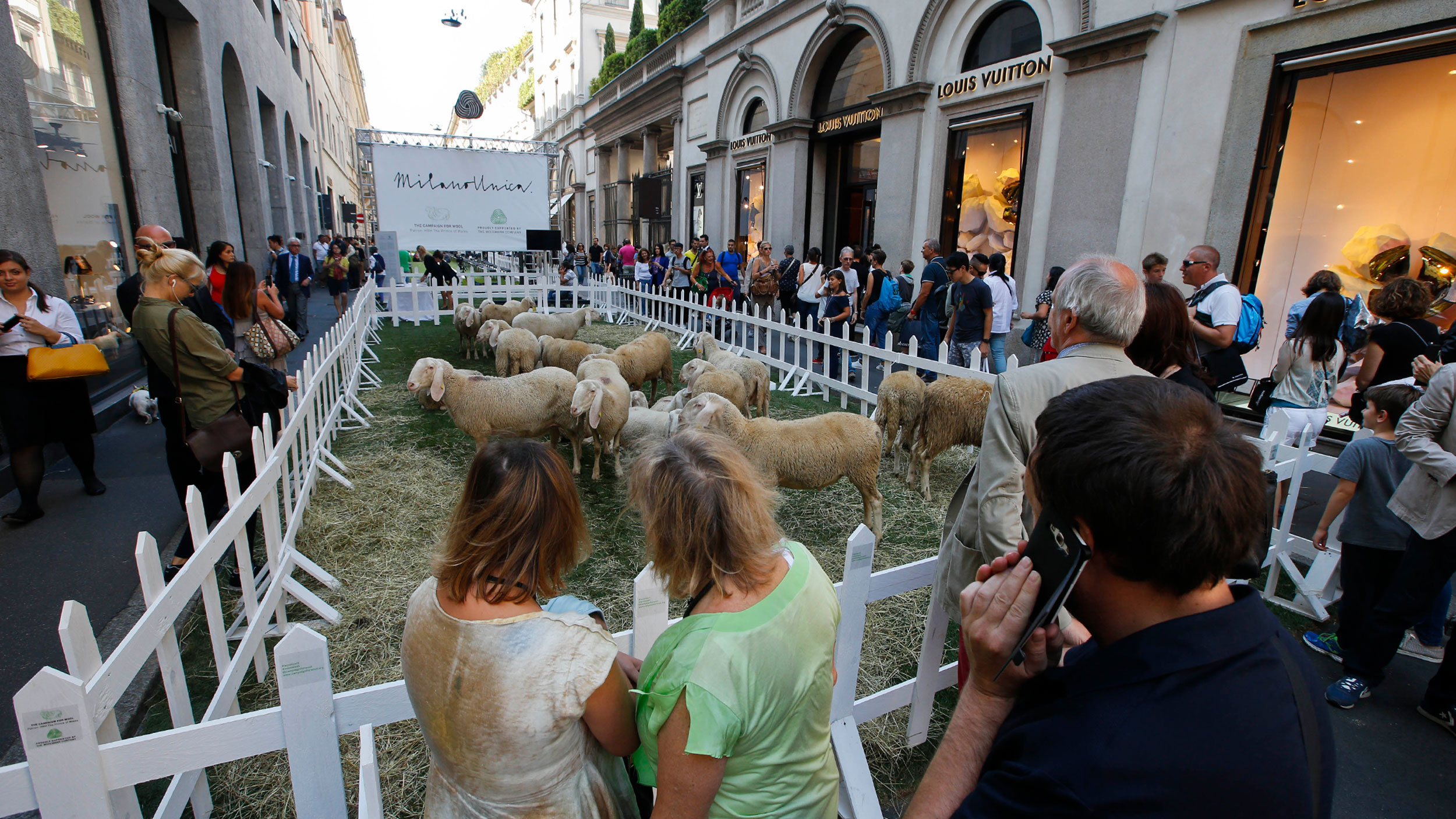 Italian wool is starting to go out of fashion