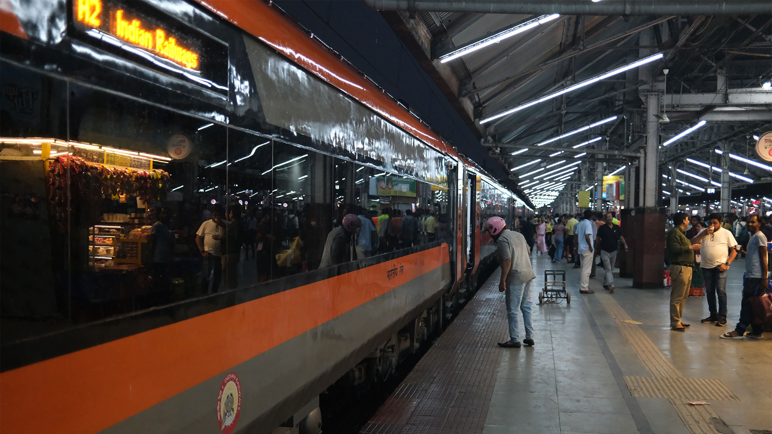 India’s new generation sleeper train leaves the station