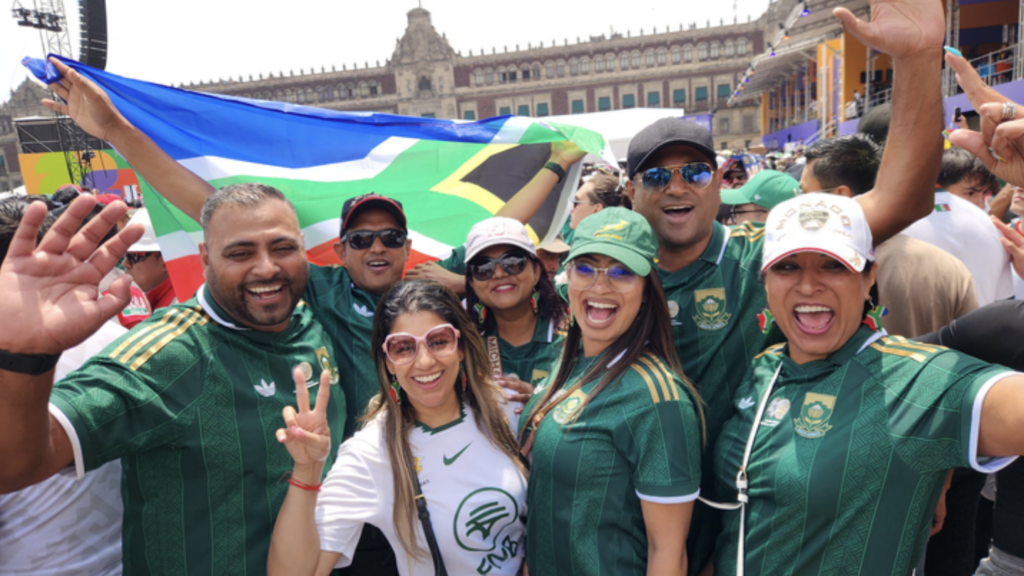 Mexico City turns World Cup opener into a public party